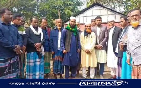 মরহুম আলী আকবর খান স্মৃতি ফাউন্ডেশনের উদ্যোগে ২২ তম ঘর নির্মাণ