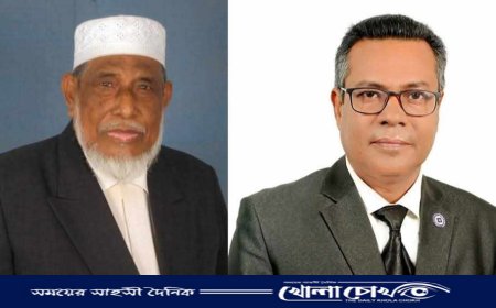 নওগাঁ জেলা অ্যাডভোকেট বার অ্যাসোসিয়েশনের সভাপতি জাহাঙ্গীর সম্পাদক কবির