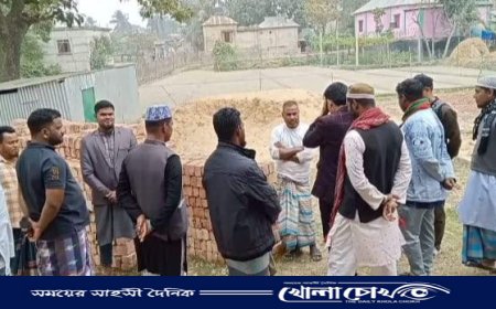 প্রবাসী কল্যাণ সংগঠনের পক্ষ থেকে মসজিদে অনুদান 