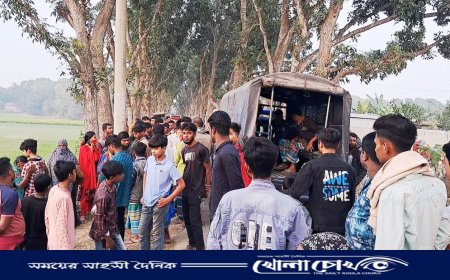 ফরিদপুরে রিক্সা চালক ফরহাদ প্রামানিককে হত্যা করে রিকশা নিয়ে গেছে দুর্বত্তরা