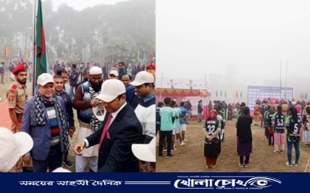 বেরোবিতে আন্তঃবিভাগ ভলিবল ও ব্যাডমিন্টন টুর্নামেন্টের উদ্বোধন