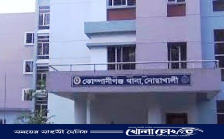 নোয়াখালীতে প্রকাশ্যে প্রধান শিক্ষককে মারধর করে বিএনপি নেতা