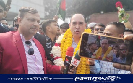 দেশে ফিরলেন প্রবাসী বিএনপি নেতা শহীদুজ্জামান কাকন, বিমান বন্দরে নেতাকর্মীদের ভীড়