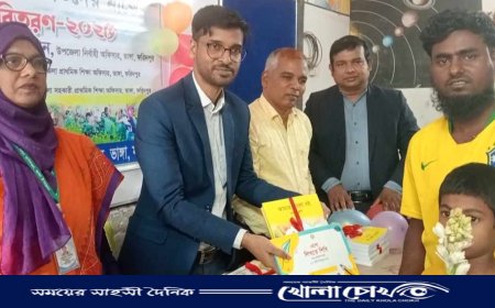 শিশুদের শিক্ষার আলো ফেরাতে ভাঙ্গার  ইউএনওর ব্যাতিক্রমী উদ্যোগ