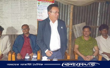 আলফাডাঙ্গায় এমপি মনোনয়ন প্রত্যাশী  মনিরের গনসংযোগ  