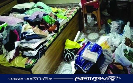 সদরপুরে প্রবাসীর বাড়িতে গ্রিল কেটে ভয়াবহ ডাকাতি  