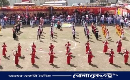 বেগমগঞ্জে জয়নুল আবদিন মেমোরিয়াল একাডেমির বার্ষিক ক্রীড়া প্রতিযোগিতা অনুষ্ঠিত