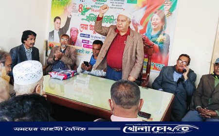 খোকসায় বিএনপি'র উদ্যোগে লিফলেট বিতরণ অনুষ্ঠান 