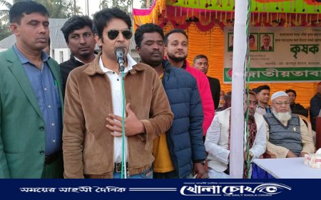 মহম্মদপুরে কৃষকদলের সমাবেশ অনুষ্ঠিত 