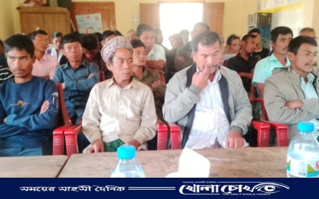 কৃষক বাঁচলে দেশ বাঁচবে ---অংজন মারমা