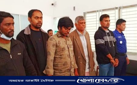 আশুলিয়ায় বিদেশি অস্ত্র সহ গ্রেফতার ৫