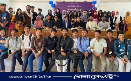 ইবি সাইন্স ক্লাবের নবীন বরণ অনুষ্ঠিত 