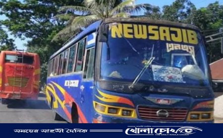 মাগুরার আড়পাড়া সেতু দিয়ে যানবাহন চলাচল সাময়িক বন্ধ 