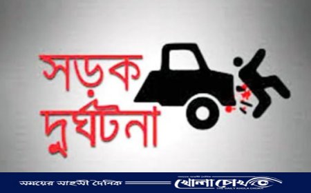 মাগুরার শ্রীপুরে শিশুর প্রাণ কেড়ে নিল ঘাতক নসিমন 