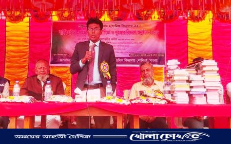 শালিখার পুলুম গোলাম ছরোয়ার মাধ্যমিক বিদ্যালয়ের ২দিনব্যাপী বার্ষিক ক্রীড়া প্রতিযোগিতা