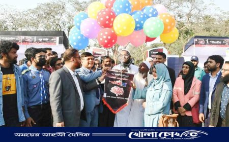 বেরোবিতে পাঁচ দিনব্যাপী শহিদ আবু সাঈদ বইমেলার উদ্বোধন