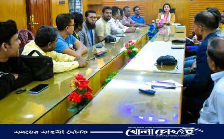 মহম্মদপুরে সাংবাদিকদের সাথে নবাগত ইউএনও'র মতবিনিময় সভা অনুষ্ঠিত 