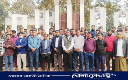 ভাষা শহীদদের প্রতি থানচি বিএনপির শ্রদ্ধা জ্ঞাপন