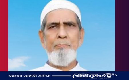 অভিভাবক সাংবাদিক একেএম মকসুদ আহমেদের মৃত্যুতে থানচি প্রেসক্লাবের শোক