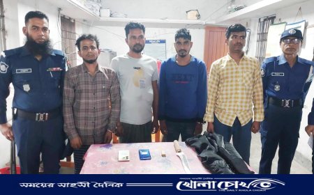সদরপুরে ডাকাত দলের ৪ সদস্য আটক