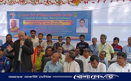 সদরপুরে লায়ন্স ক্লাবের আয়োজনে বিনা মূল্যে চিকিৎসা দেওয়া হলো 