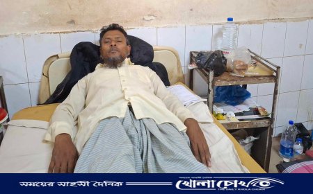 আশ্রয়ণ কেন্দ্রের ঘর বিক্রিতে বাধা দেওয়ায় কৃষকদল নেতাকে পেটালেন বিএনপি নেতা