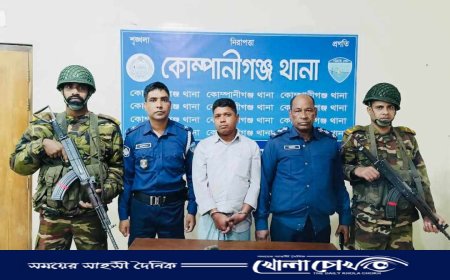 নোয়াখালীর কোম্পানীগঞ্জে আগ্নেয়াস্ত্রসহ বিএনপি নেতা গ্রেপ্তার