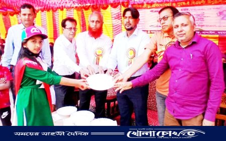 নান্দাইল পাইলট উচ্চ বালিকা বিদ্যালয়ে বার্ষিক ক্রীড়া প্রতিযোগিতা অনুষ্ঠিত