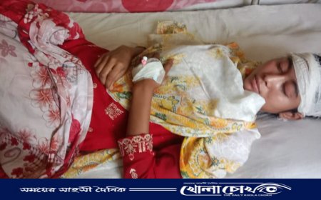 সালথায় পিতা মারলেন সন্তানকে, থানায় অভিযোগ 