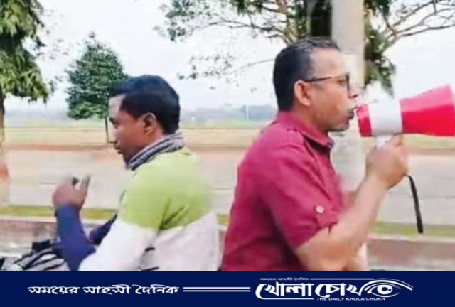আলোচিত দিদার হত্যা মামলার আসামি ও উপজেলা যুবদলের  সভাপতি একই মোটরসাইকেল শোডাউনে