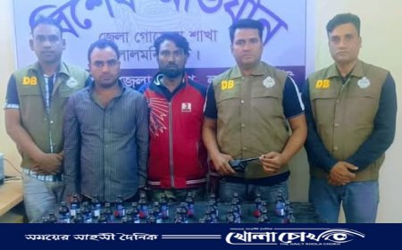 ফেনসিডিল ও পাজেরো জিপ গাড়ীসহ গ্রেফতার ২