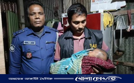 বেগমগঞ্জ স্বাস্থ্য কমপ্লেক্স থেকে শিশু চুরি হওয়ার ১০ ঘন্টার মধ্যে উদ্ধার