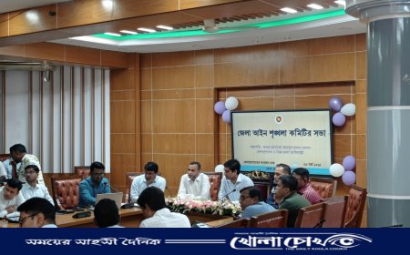 ফরিদপুরে ট্রাফিক ব্যবস্থা উন্নত, সড়ক সংস্কারের আশ্বাস—মোহাম্মদ কামরুল হাসান মোল্লা