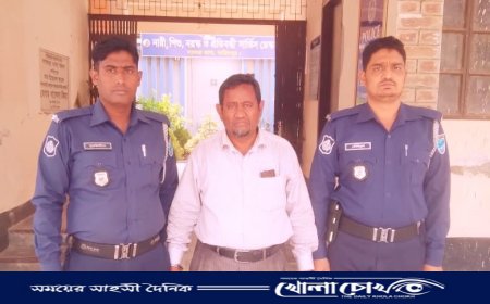 সালথায় যুবদল নেতার বাড়িতে আগুন, আওয়ামী লীগ নেতা গ্রেপ্তার