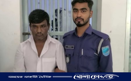 কিশোরী ধর্ষণের অভিযোগ, সৎ বাবা গ্রেফতার