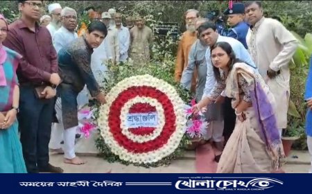 নানা আয়োজনে ফরিদপুরে পল্লীকবি জসীম উদদীনের মৃত্যুবার্ষিকী পালন
