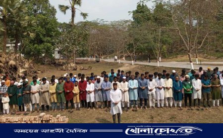 কুবিতে শিশু আছিয়ার গায়েবানা জানাজা অনুষ্ঠিত