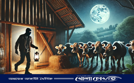 আত্রাইয়ে আবারও গোয়াল ঘর থেকে ৮টি গরু চুরি