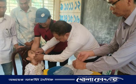 থানচিতে জাতীয় ভিটামিন 'এ' প্লাস ক্যাম্পেইন ২০২৫ শুরু