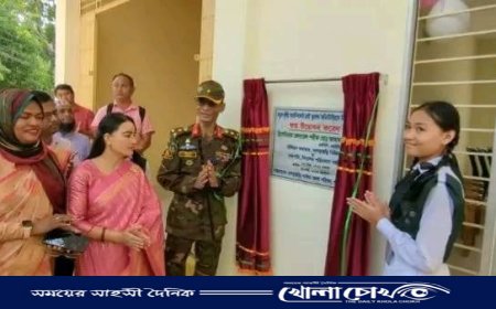 নতুন কুঁড়ি স্কুলে আধুনিক অডিটোরিয়ামের উদ্বোধন