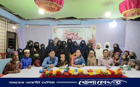 শান্তিপুরে এতিম শিক্ষার্থীদের সঙ্গে ইফতার ও মতবিনিময়ে জেলা পরিষদ চেয়ারম্যান - জিরুনা ত্রিপুরা