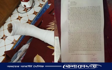 সালথায় চাঁদা না দেওয়ায় সাবেক পুলিশ সদস্যকে কুপিয়ে জখম