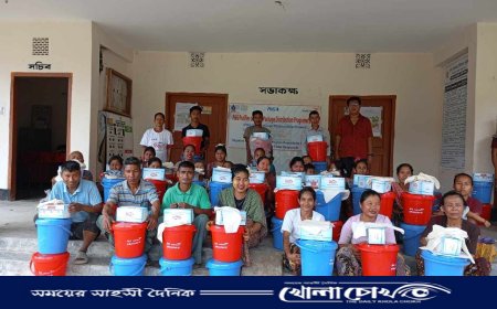 রোয়াংছড়িতে হিউম্যানিটারিয়ান ফাউন্ডেশনের আলোকিত মানবিক উদ্যোগ