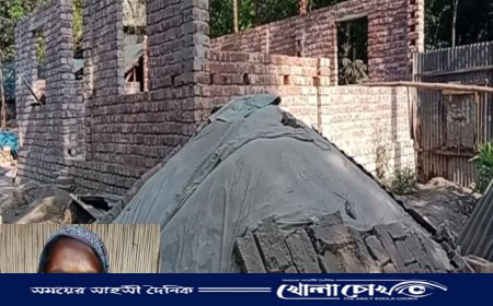 নগরকান্দায় বসতবাড়িতে ঘর নির্মাণে বাধা, হয়রানির অভিযোগ