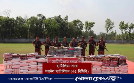 বিজয়নগরে ২ কোটি টাকার ভারতীয় পণ্য আটক