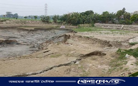 ব্রাহ্মণবাড়িয়ায় অবৈধ ড্রেজার ব্যবসার দৌরাত্ম্যে তিন ফসলি জমি হুমকির মুখে