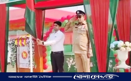 খোকসায় যথাযোগ্য মর্যাদায় মহান স্বাধীনতা দিবস পালিত 