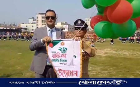 যথাযোগ্য মর্যাদায় নওগাঁয় মহান স্বাধীনতা দিবস পালিত