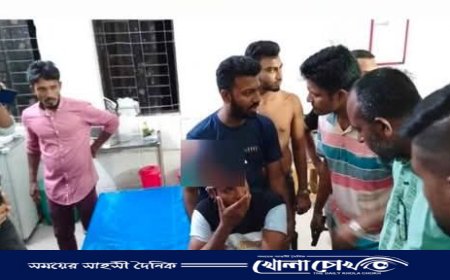 পিরোজপুরে স্বেচ্ছাসেবক দল নেতার পোস্টার লাগানোকে কেন্দ্র করে হামলা, আহত ৭