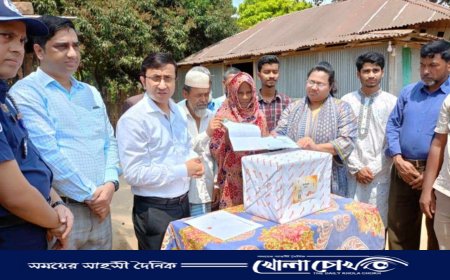 শহীদ আবদুল মজিদের পরিবার পেল দশ লক্ষ টাকার সরকারি সহায়তা